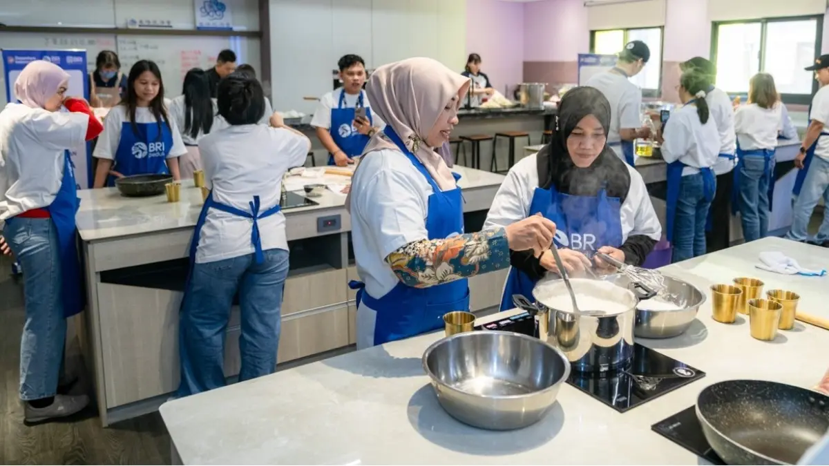 Aktivitas Tanggung Jawab Sosial dan Lingkungan (TJSL) BRI Peduli menghadirkan program pemberdayaan bagi Pekerja Migran Indonesia (PMI) di Taiwan. (DOK.BRI)