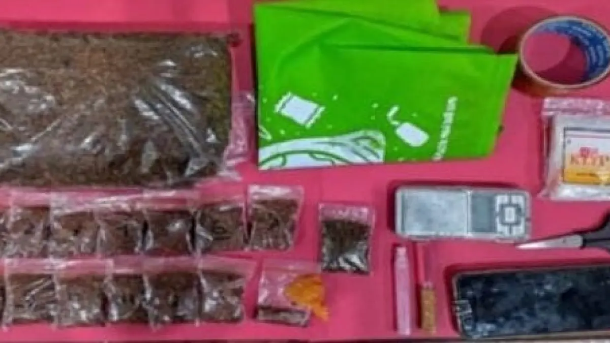 Barang bukti kasus narkoba yang diusut Polres Karanganyar. (Rudi Hartono/Radar Solo)