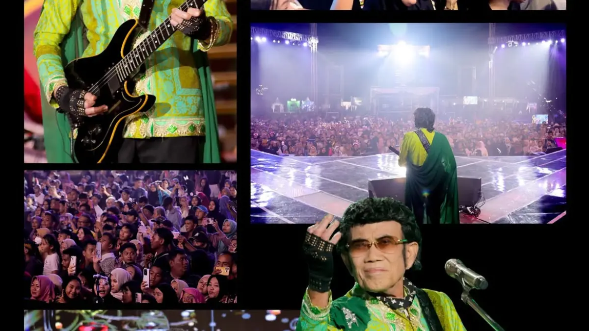 Rhoma Irama, Raja Dangdut Indonesia. (Instagram: rhoma_official)