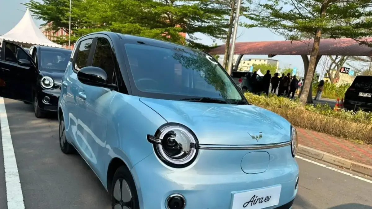 Wuling Aira EV Mobil Listrik Murah Harga Rp155 Juta, Punya Fast Charging dan Fitur Keselamatan Lengkap (Rian Alfianto/JawaPos.com)
