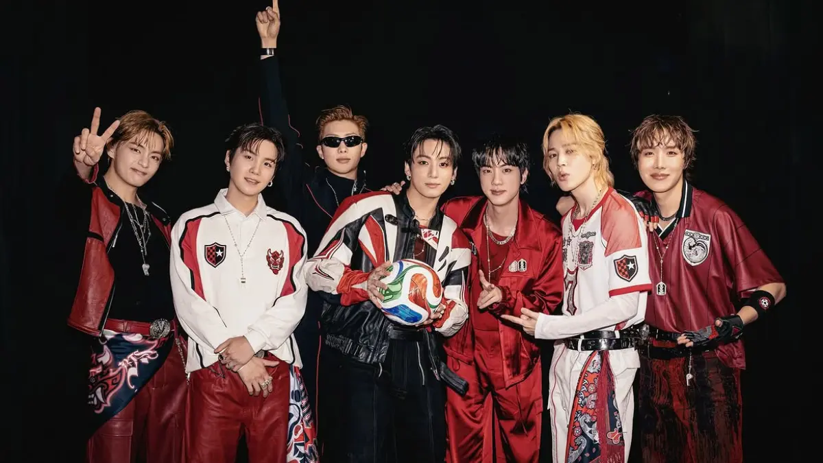 BTS Putuskan Tak Kirim Karya ke Grammy Awards 2027. (Instagram: bts.bighitofficial)