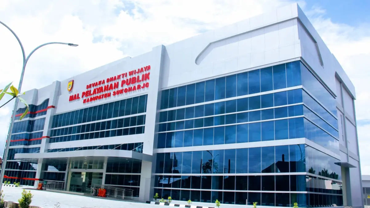 Ilustrasi Mall Pelayanan Publik Kabupaten Sukoharjo. (Iwan Kawul/Radar Solo)