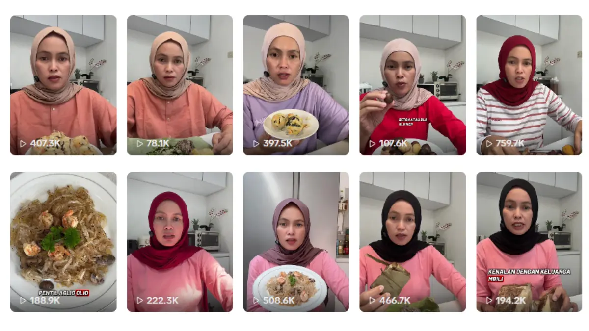 Viral di TikTok, umbi kimpul disulap akun @black.sheep8208 jadi kuliner kekinian! 
