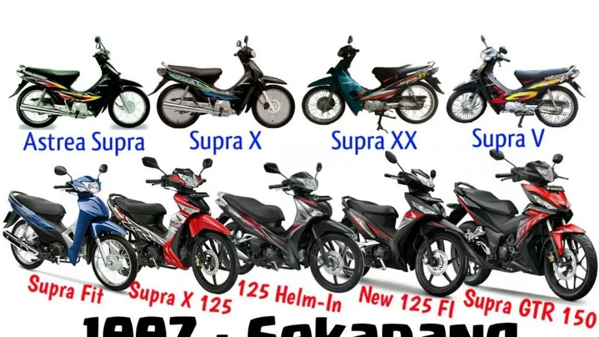 Dulu Hampir Dimiliki Semua Orang! Ini Sejarah Lengkap 9 Generasi Honda Supra, Motor Bebek Paling Sukses di Indonesia