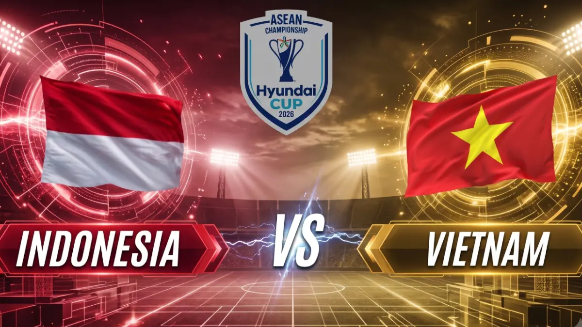 Laga Indonesia vs Vietman Piala AFF 2026.