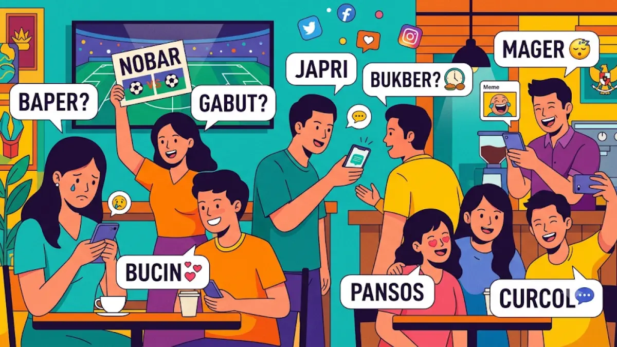 Bukan sekadar bahasa gaul, kata seperti baper dan pansos punya sejarah unik di dunia maya. Simak 10 singkatan budaya internet yang masih eksis sampai sekarang!