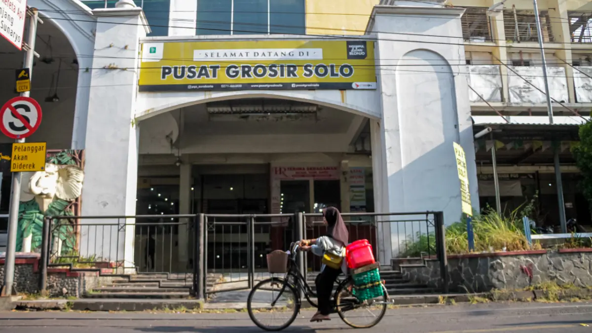 Kondisi terkini PGS usai tutup karena dinyatakan pailit. (M IHSAN/RADAR SOLO)