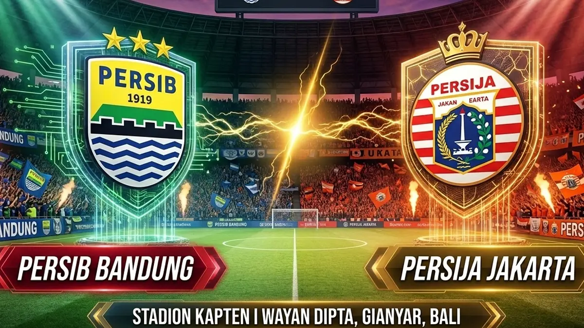 Persib vs Persija Semifinal Piala Presiden 2026.