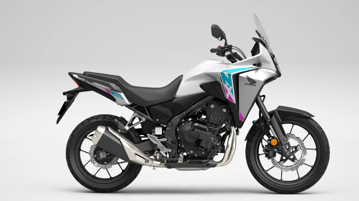Honda NX500 Warna Pearl Horizon White (Astra Honda Jateng)