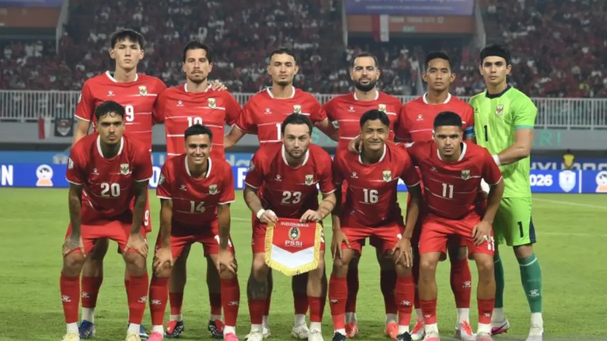 Timnas Indonesia siap hadapi laga hidup-mati lawan Singapura di Piala AFF 2026, Jumat (7/8/2026) malam. (ANTARA FOTO/Bayu Pratama)