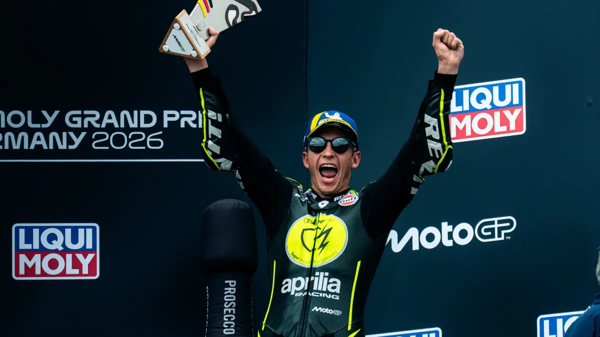 Raul Fernandez raih podium pertama dan perdana di MotoGP Inggris 2026. (Instagram Raul Fernandez)