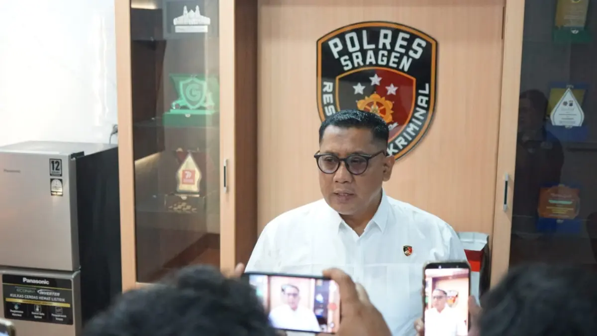 Kasatreskrim Polres Sragen AKP Catur Agus Yudho Praseno. (Ahmad Khairudin/Radar Solo)
