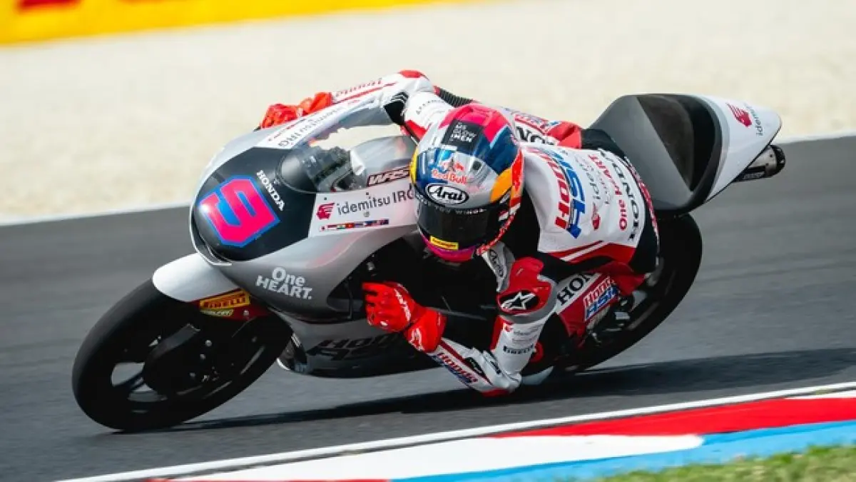 Klasemen Moto3 Veda Ega Pratama Usai Hasil Moto3 Inggris 2026, Tetap di Posisi 6 (Dok. Honda Team Asia)