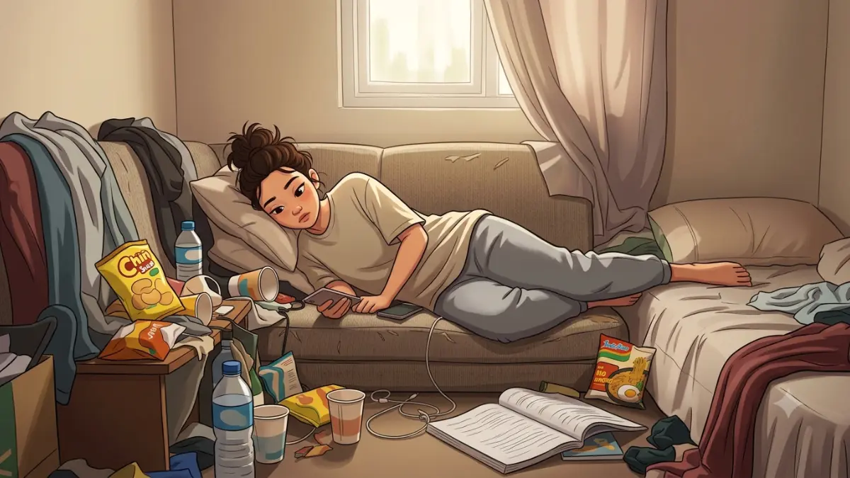 Lazy Day Diperingati Setiap Tanggal 10 Agustus. (AI Generated)