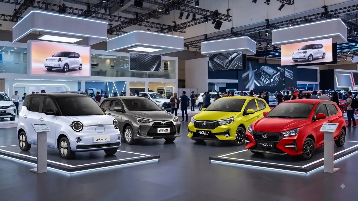 Harga Beda Tipis, Pilih Wuling Aira EV atau Toyota Agya dan Honda Brio, Mana yang Lebih Menarik? (GEMINI AI)