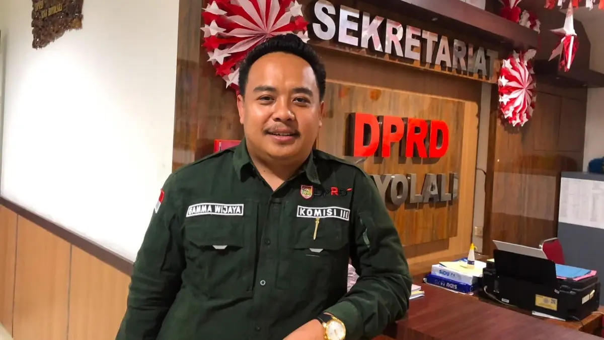 Ketua Komisi III DPRD Boyolali Gamma Wijaya. (ABDUL KHOFID/RADAR SOLO)