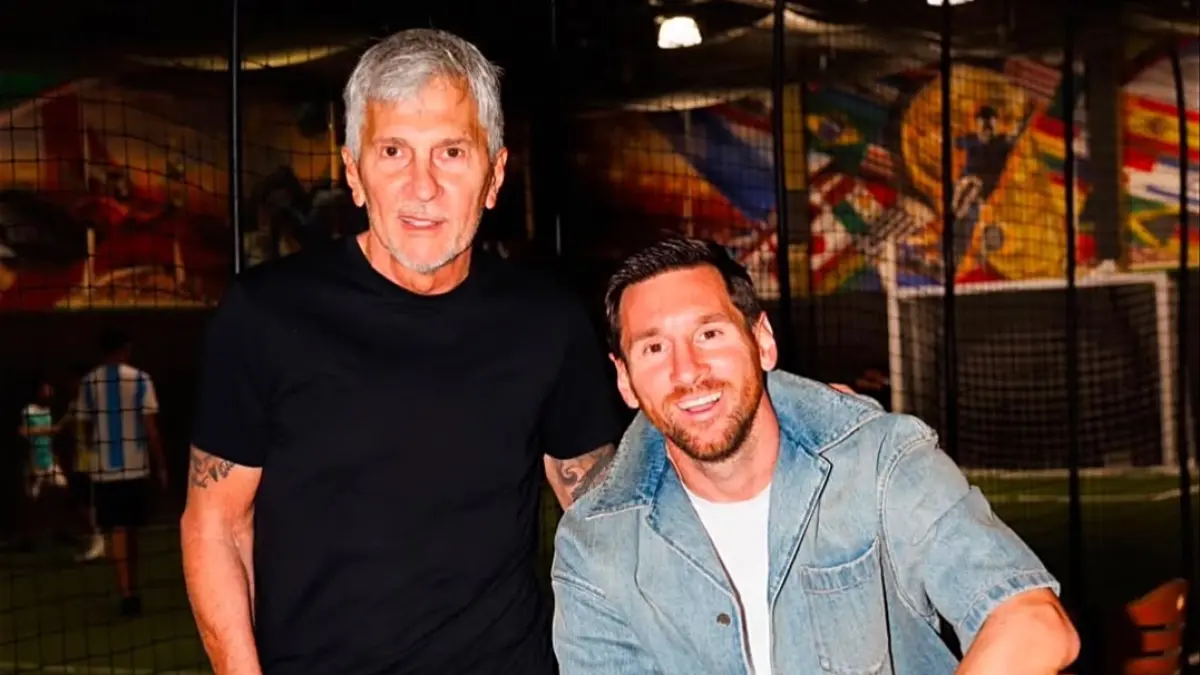 Lionel Messi saat masih bersama Sang Ayah. (INSTAGRAM LIONEL MESSI) 