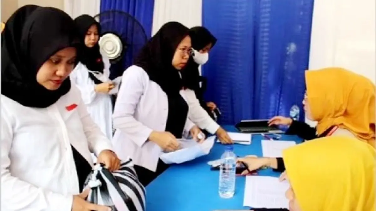 Seleksi PPPK di lingkungan Pemkab Karanganyar. (Rudi Hartono/Radar Solo)