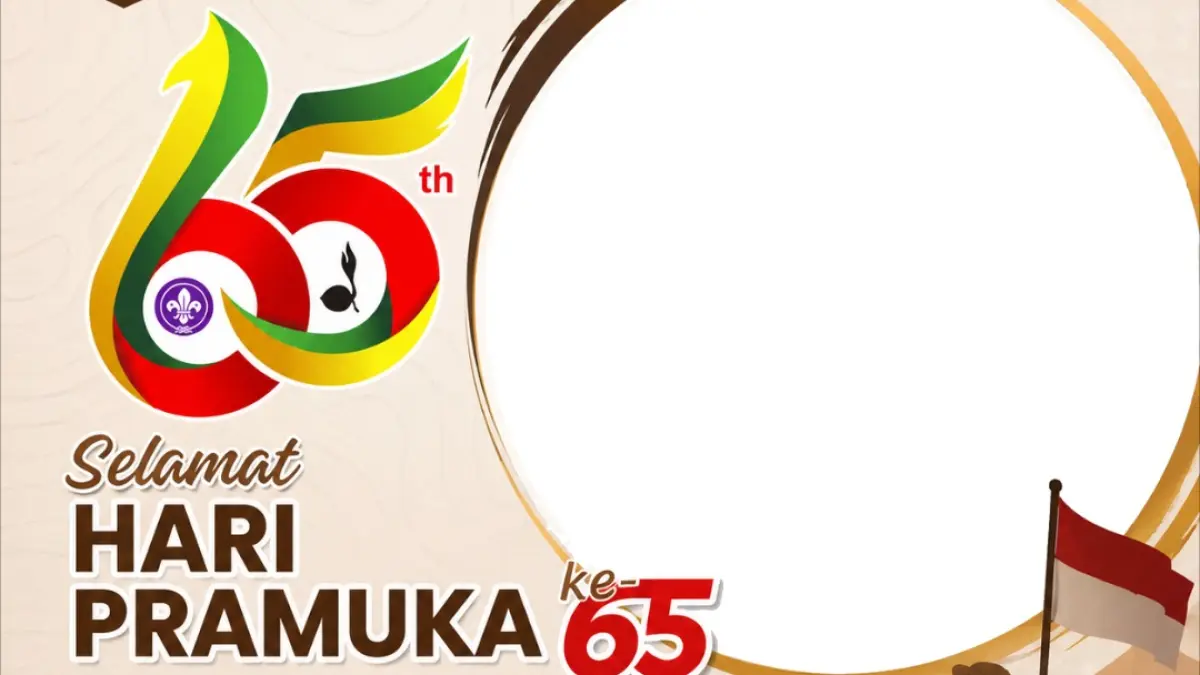 Kumpulan Link Twibbon Hari Pramuka 2026 Gratis, Meriahkan 14 Agustus di Media Sosial (Twibbonize.com)