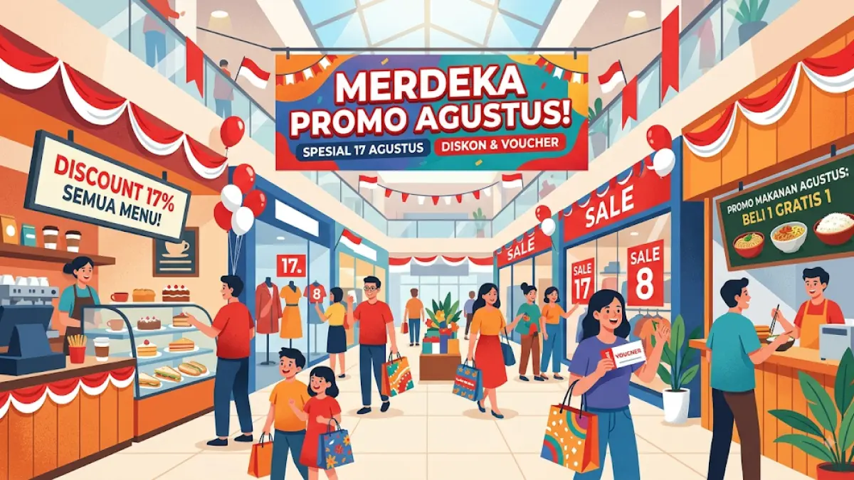 Memasuki bulan Agustus, berbagai brand memanfaatkan momen kemerdekaan dengan merilis promo bertema merah putih dan angka 17. 