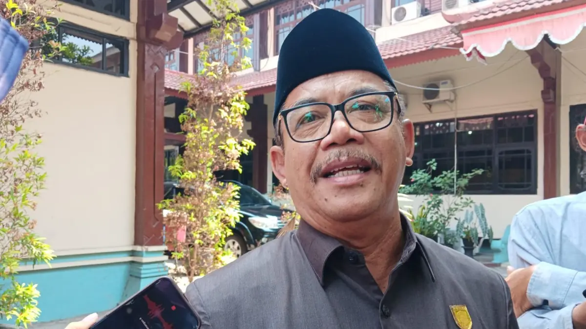 Wakil Ketua DPRD Kabupaten Klaten sekaligus Ketua DPC Partai Gerindra Klaten Hariyanto. (Angga Purenda/Radar Solo)