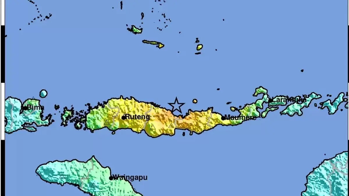 BMKG Akhiri Peringatan Tsunami Gempa NTT M 7,7 Hari Ini, Sebanyak 54 Gempa Susulan Tercatat (BMKG)