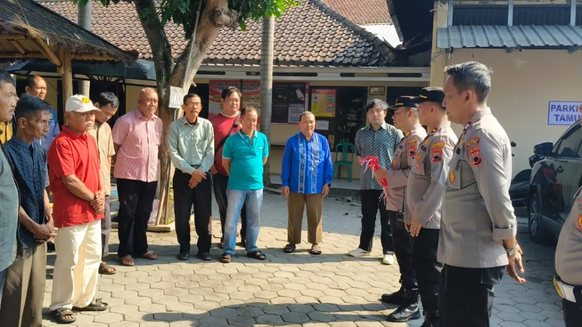 Kegiatan silaturahmi dan pembinaan terhadap perwakilan Sambang dan Buka Komunikasi (Sabuk) Kamtibmas Polsek Prambanan, Minggu (16/8/2026). (Dokumentasi Polsek Prambanan) 