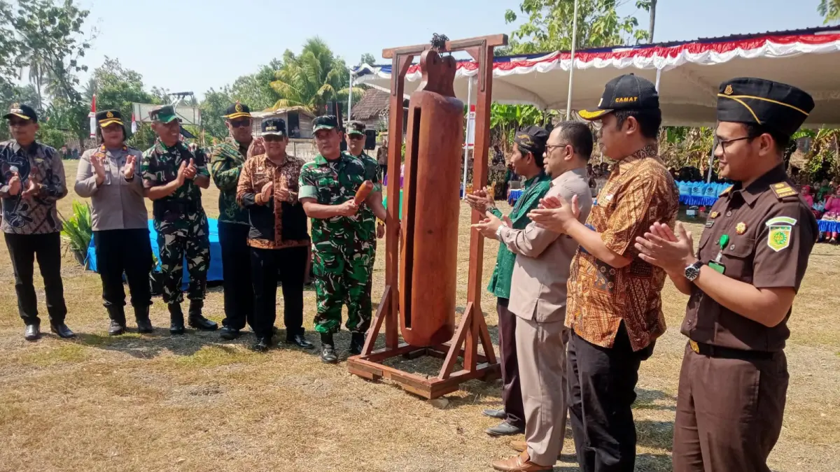 TMMD)Sengkuyung Tahap III Kabupaten Boyolali Tahun 2026 yang menyasar Desa Bercak, Kecamatan Wonosamodro, Boyolali resmi ditutup, Kamis (13/8/2026)