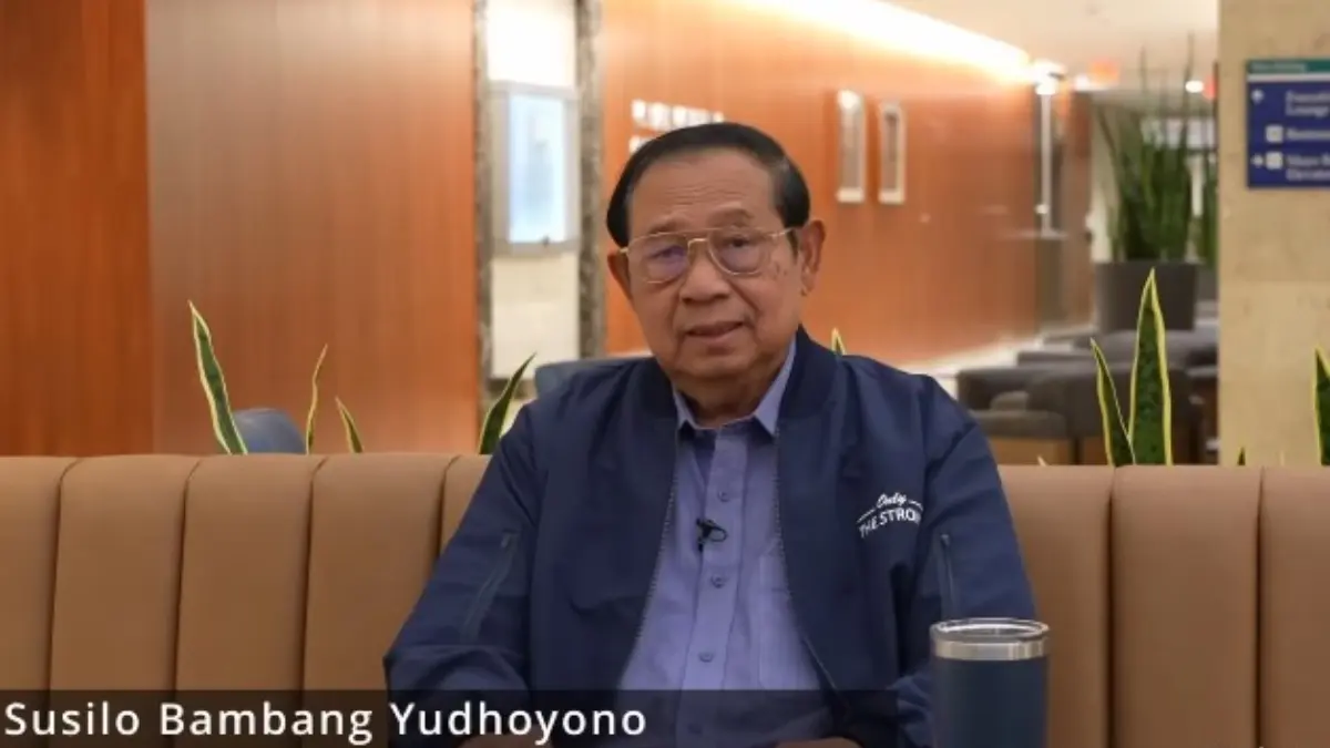 Presiden ke-6 Republik Indonesia, Susilo Bambang Yudhoyono (SBY). (Youtube SBYudhoyono)