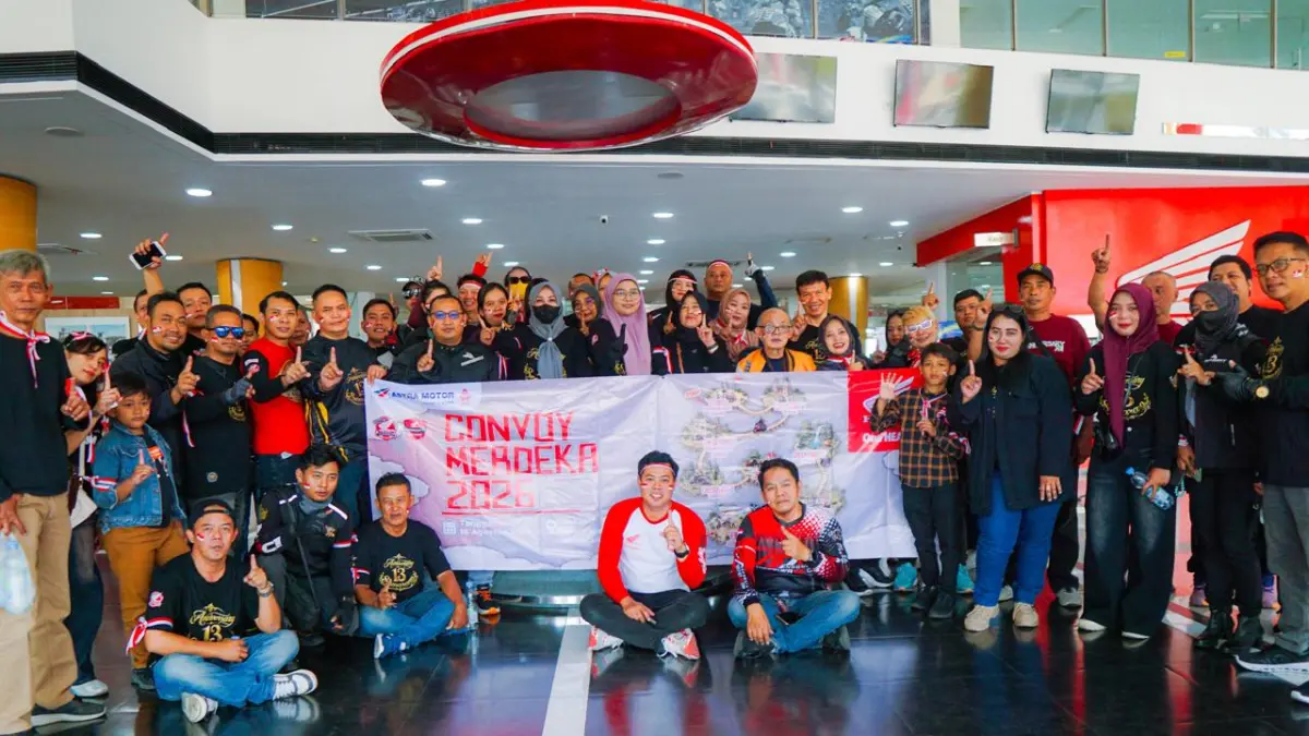 Convoy Merdeka PCX RoadSync: 17 Club Paguyuban Honda Semarang Jelajah 8 Destinasi, 45 KM Penuh Kebersamaan