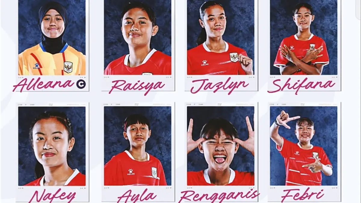 Pemain Garuda Pertiwi di ajangSrikandi Merdeka Cup di Kudus. (Dok. PSSI) 