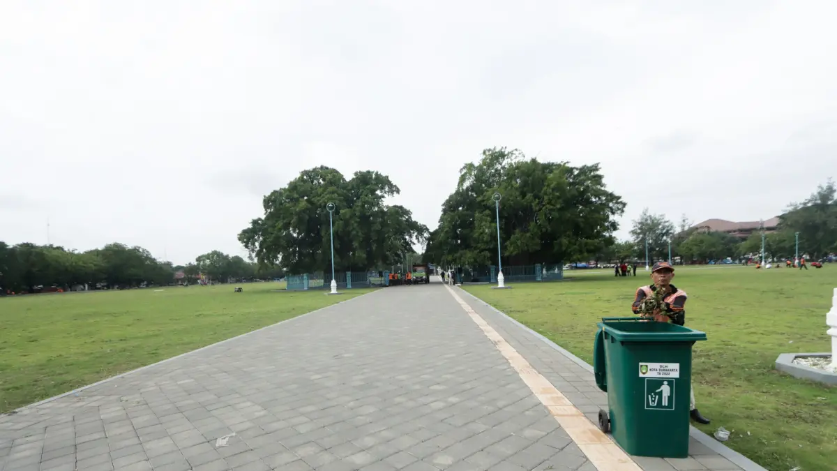Alun-Alun Utara Keraton Surakarta. (M Ihsan/Radar Solo)