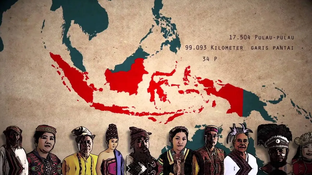 Bahasa Indonesia dipilih sebagai bahasa persatuan karena peran historis bahasa Melayu sebagai lingua franca netral. 