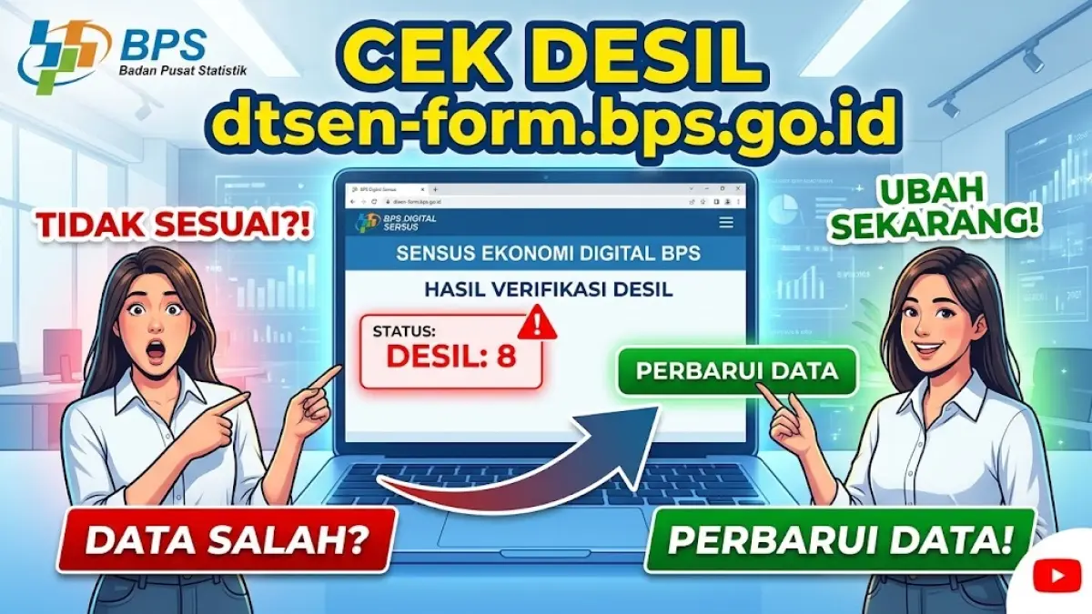 Ilustrasi Desil. (DOK.BPS)