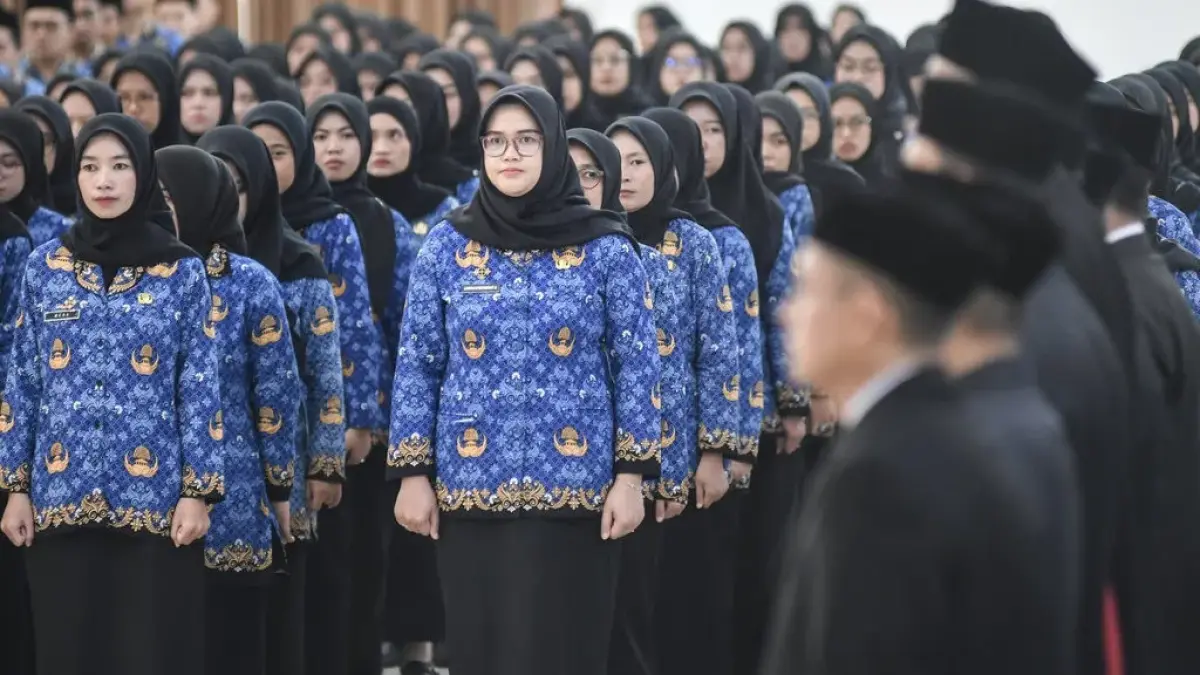 Pemerintah Buka Jalan Guru PPPK Jadi PNS 2027, Kapan Mulai Seleksi dan Pendaftaran? (ANTARA FOTO/Adeng Bustomi/agr)