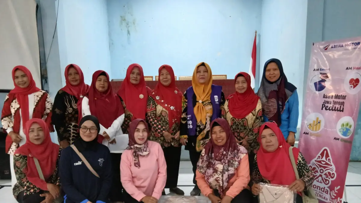 Astra Motor Jawa Tengah Hadir untuk Posyandu, Beri Bantuan Sarana dan Luncurkan Program 6 SPM
