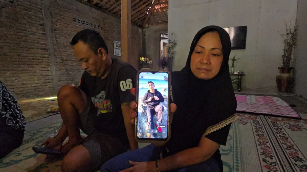 Keluarga Galang Satrio Priambodo di Desa Padas, Kecamatan Tanon, Sragen. (Ahmad Khairudin/Radar Solo)