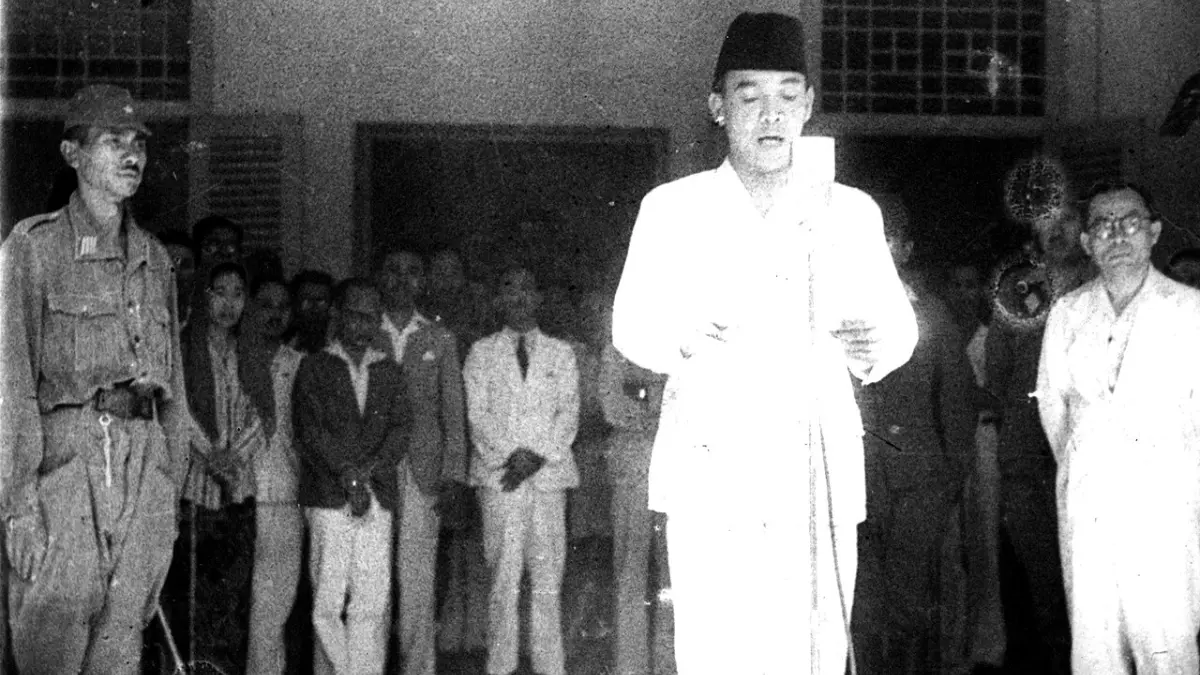 Proklamasi Kemerdekaan Indonesia. 