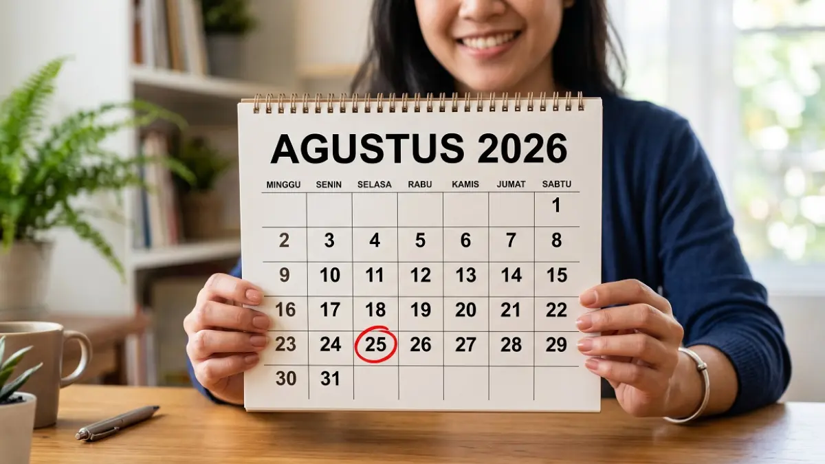 Tanggal 25 Agustus 2026 Libur Apa? Cek Jadwal Libur ,Cuti Bersama dan Peringatannya (GEMINI AI)
