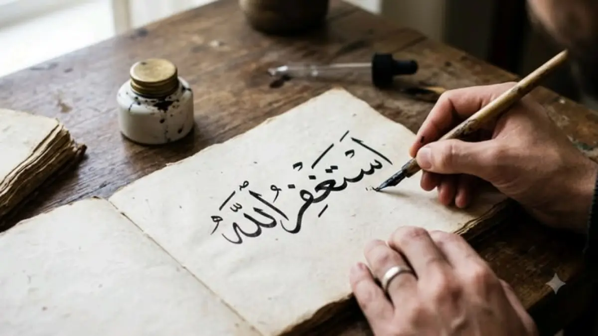 Arah penulisan bahasa Arab dari kanan ke kiri berakar dari tradisi aksara Semitik kuno seperti Nabataean. 