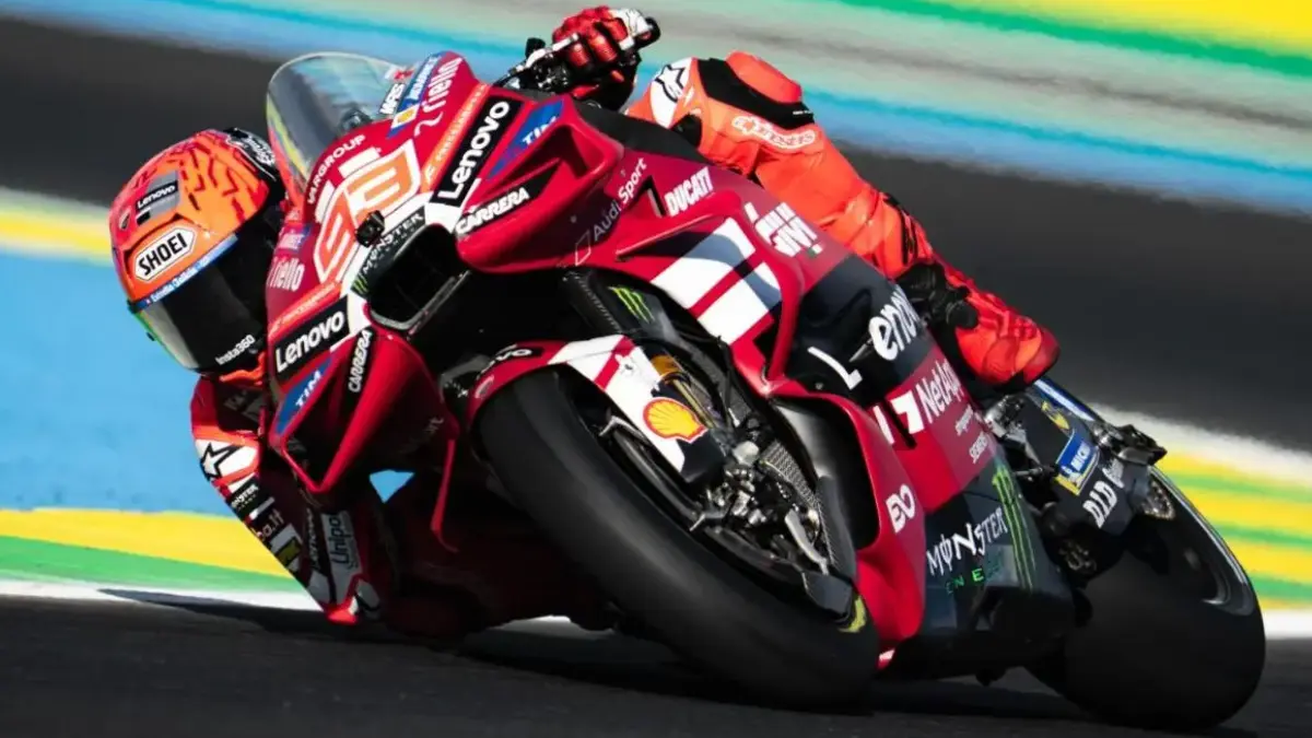 Marc Marquez masih diunggulkan dalam balapan MotoGP Aragon 2026. (Instagram @marcmarquez93)
