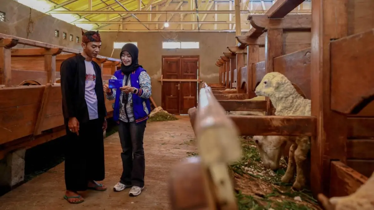 Pembiayaan mikro KUPEDES berkontribusi langsung menciptakan 59.091 lapangan kerja di sektor UMKM, yang sejalan dengan pencapaian Tujuan Pembangunan Berkelanjutan (SDG 1, SDG 2, dan SDG 8). (DOK.BRI)