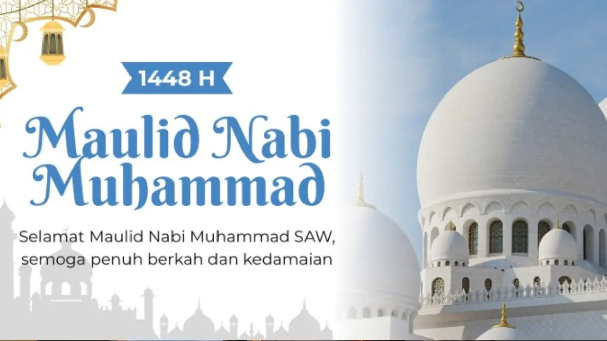 Ucapan Maulid Nabi 2026. (Canva/ Lumine)
