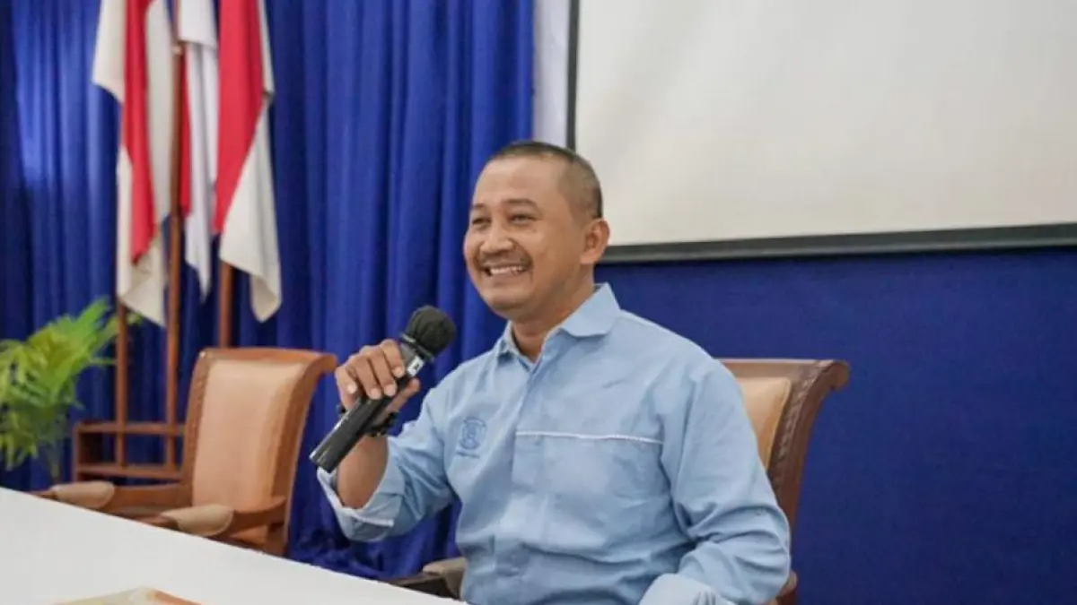 Kepala Akreditasi Nasional dan Internasional LPPMP UNS Muhammad Rohmadi. (Alfida Nurcholisah/Radar Solo)