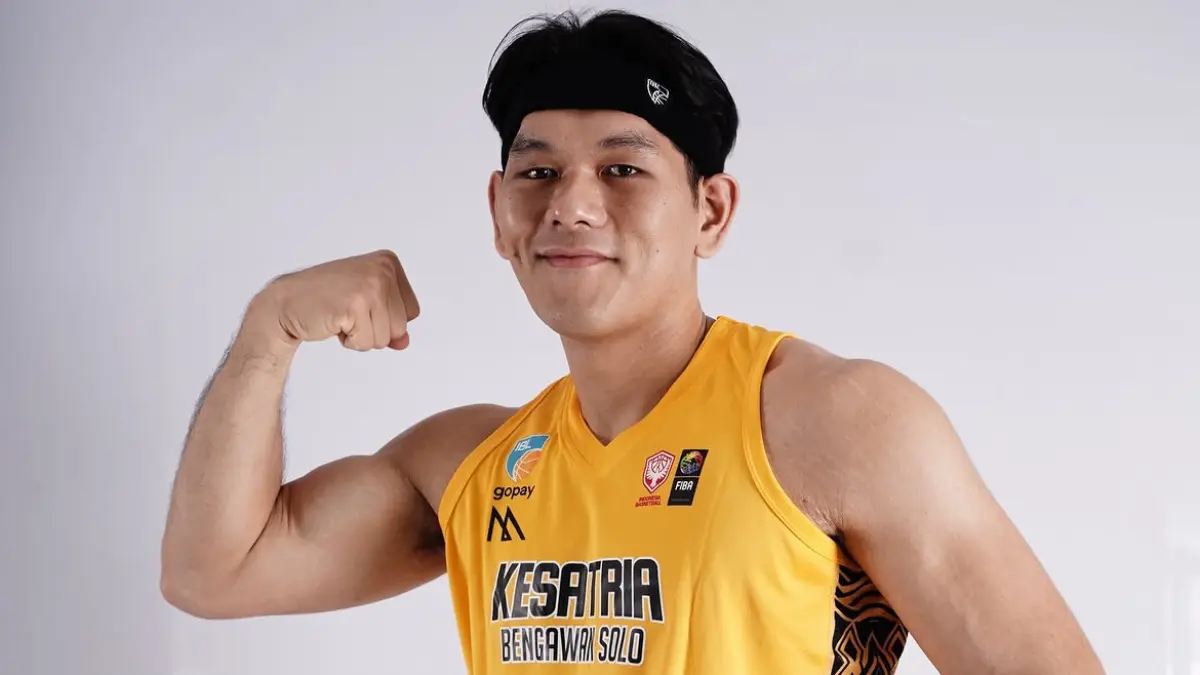SPARTAN: Argus Sanyudy jadi andalan Kesatria Bengawan Solo di IBL musim ini. (INSTAGRAM: @argushuangg)