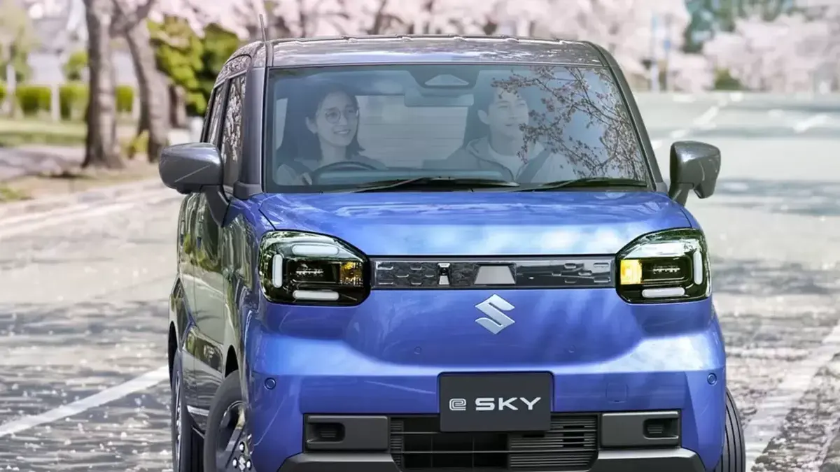Suzuki e Sky, Mobil Listrik Mungil dengan Fast Charging dan Jarak Tempuh 310 Km (Carscoops)