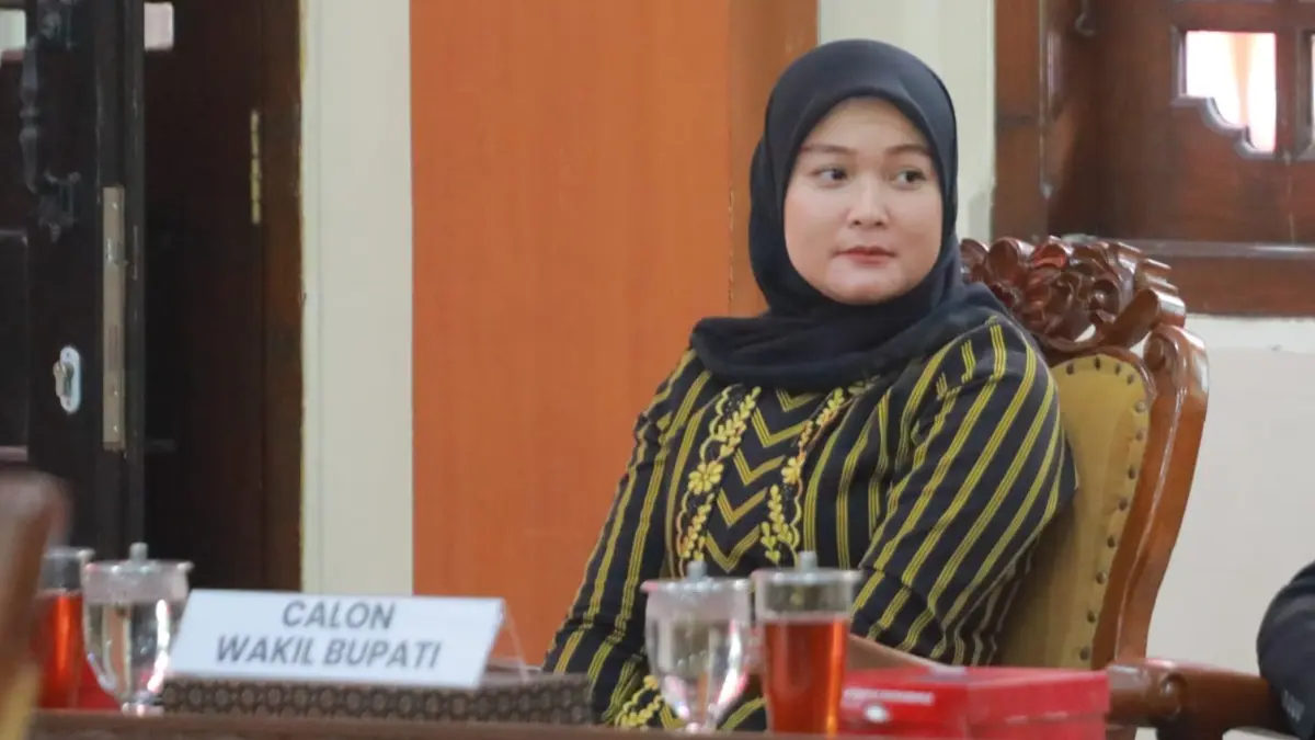 Wakil Bupati Klaten terpilih Sisa Masa Jabatan 2025–2030 Mahanni Yulindha Pratiwi. (Dokumentasi DPRD Klaten)