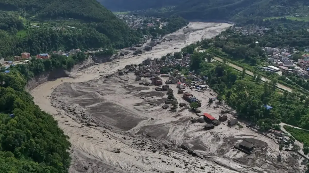 Banjir bandang Nepal akibatkan 1.300 orang hilang. (JawaPos.com)