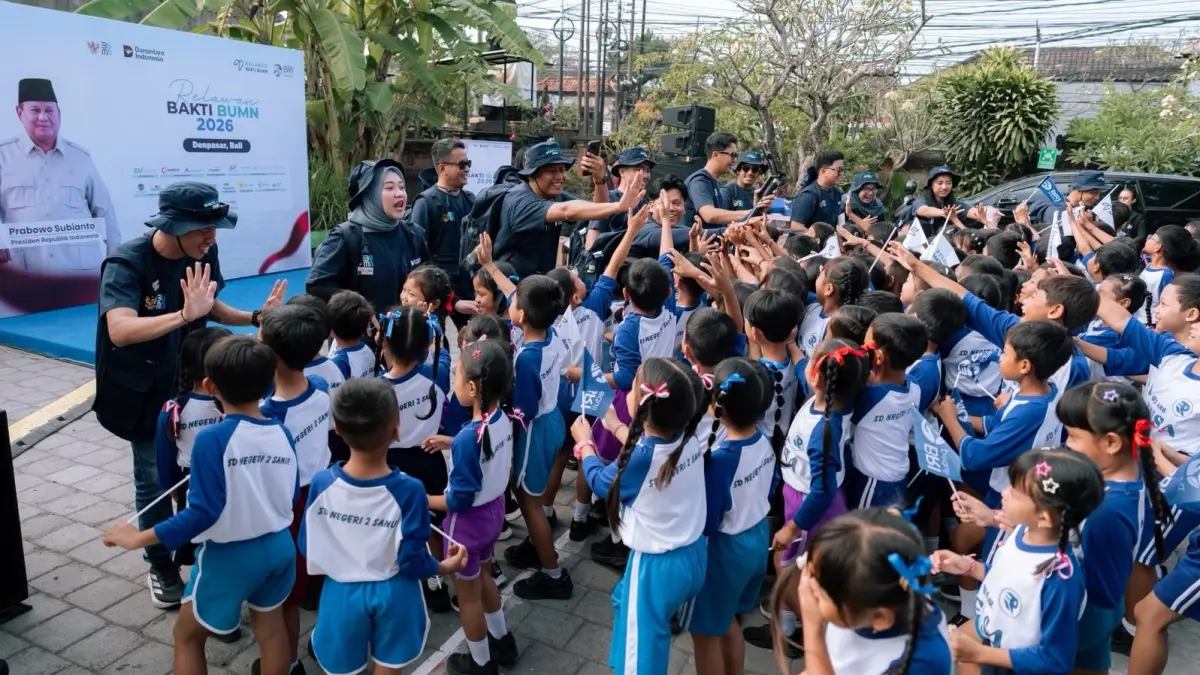 BRI gelar pemberdayaan masyarakat di Desa BRILiaN Sanur Kaja, Denpasar, Bali, melalui program Relawan Bakti BUMN (RBB) Batch IX 2026 yang berlangsung pada 15-20 Agustus 2026. (DOK.BRI)