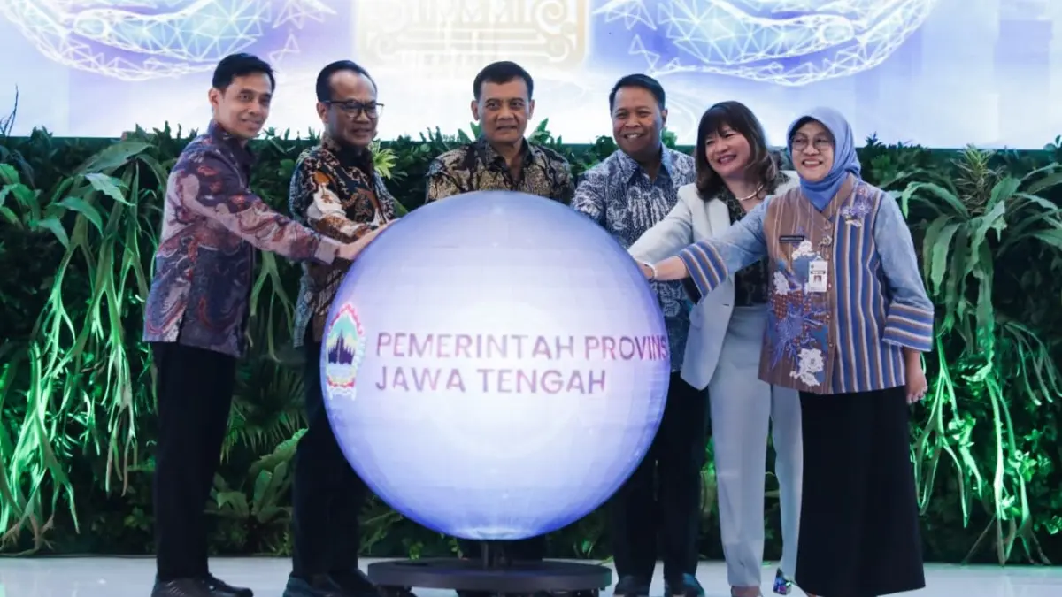 Gubernur Jateng Ahmad Luthfi (tiga dari kiri) hadiri Gelaran Central Java Investment Business Forum (CJIBF) 2026 di Hotel Bidakara Jakarta, Kamis (27/8/2026). (PEMPROV JATENG)